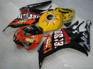 Hot Sale Injection Golding Fairings för Honda CBR1000RR 2006 2007 Fairing Kit CBR 1000 RR 06 07 PL09