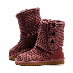 Hot Sale-Classic Tall lã botas de neve quente Thicker vez de ajudar Lã Marca IVG