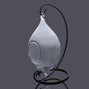 Pendurado Olive Forma de vidro do vaso hidropônico plantas de jardim Flower Pot