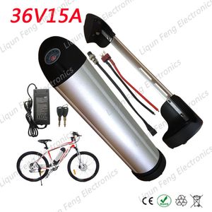 EU US No Tax Elektrofahrradbatterie 36V 15AH E-Bike Li-Ion-Batterie 36 V 15AH Lithium-Rollerbatterie für Ebike 36V 500W Motor.