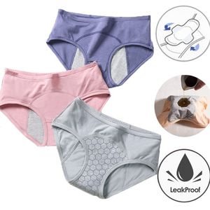 Menstrual Panties Women Underwear Leak Proof Physiological Pants Women Cotton Seamless Panties Briefs High Waist Underwear