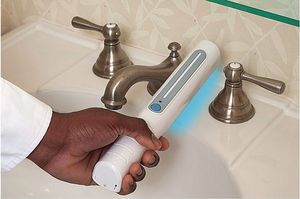 asta di disinfezione portatile per sterilizzazione UVC asta per la cura personale Sterilizzatore da viaggio Disinfettante UV Lampada UV a catodo freddo leggero con scatola al minuto