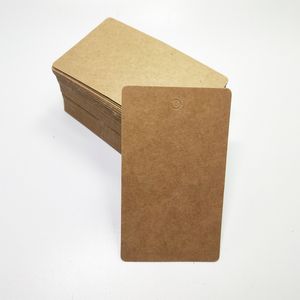 3色10x5cm空白DIYハンドメイドパッケージハングタグ500pcs衣服ハングタグギフトパッキング価格カードタグ