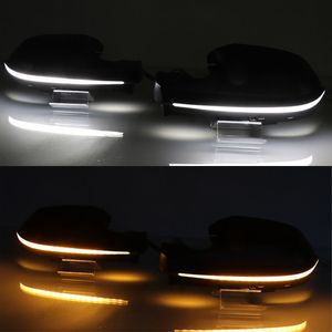 1 Pair LED Mirror Cover Light For Honda Civic 2016 2017 2018 2019 Flowing Side Rear-View Replacement Blinker Turn Signal DRL