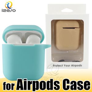 Apple Airpods 1 2ケースフル保護ファッションキャローンデザイナーシリコーンケース小売包装付きエアポッド汚れ防止シェル