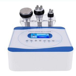 3 IN 1 Apparecchiatura RF per cavitazione ad ultrasuoni dimagrante 40Khz per il lifting del viso Macchina hifu per ringiovanimento della pelle Salon Beauty