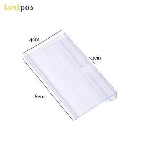 Supermarket Clear Pvc Price Tag Sign Label Holder Price Price Admoking Promotion Kard для полки магазина