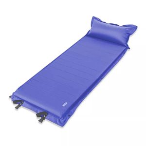 Mijiazaofengの単一の自動膨脹可能な空気マットレスの自己膨脹可能な睡眠テントパッド枕 - 緑
