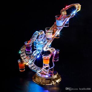New Bars Cocktail Cup Holder Luminescence Bullet Cup Holder KTV Colorful Creative Beach Cup Holder Wine Luminous Wine Rack