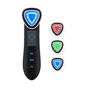 Multifunction in EMS RF LED Cooling Vibration Mesotherapy Device For Home Use Portable Skin Care RF Beauty Machine