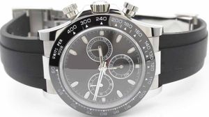 40 мм Продажа Мужской Базель World BP Factory 116500LN ASIA 7750 Valjoux Автоматический хронограф импортированные качественные керамические наручные часы