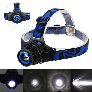 Impermeabile Q5 LED Headlamp Zoom USB Ricaricabile 3 modalità Faro Torcia Lampada frontale Faretto per riparazione auto Campeggio Ciclismo