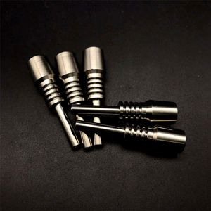 10mm Male Titanium Tipps für die NC-Kit 40mm Länge GR2 Titanium Nails Raucherzubehör für Glas Wasser Bongs Pipes Dab Rigs Rauchen