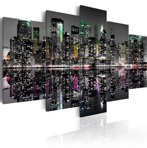 Wholesale painting pictures ideas for sale - Group buy Fashion Decor New York City Night Scape Wall Painting Print on Canvas for Home Decor Ideas Paints on Wall Pictures Art No Framed Unfram