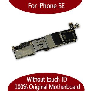 100% оригинальная материнская плата для iPhone SE / 5SE Mainboard Without Touch ID Without Fingerprint With Full Chips IOS Logic Board Good Working