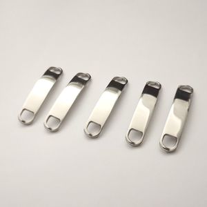 Lot 10pcs in bulk jewelry findings stainless steel polished Silver ID Tag connector clasps Bracelet DIY 8MM wide 40mm lenght