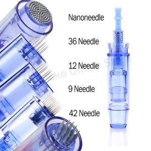 Dr.Pen Nano MyM MyM Needles Tip MicroTeedling Tattoo Nano / 9 Pin / 12 Pin / 36 Pin / 42 Pin Microneedle para Derma Pen