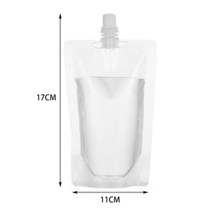 Bolsa de embalagem de embalagem de embalagem de bebida de plástico stand-up para suco leite bebida bebida saco de embalagem