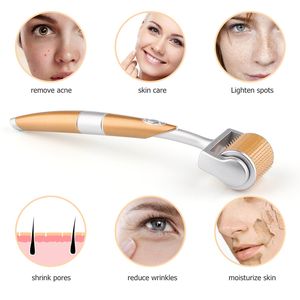 ZGTS Lusso 192 Micro Aghi In Titanio Terapia Della Pelle Derma Roller Per Cicatrice Da Acne Anti Invecchiamento Della Pelle Cura di Bellezza Ringiovanimento