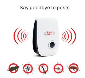 Rejeitar de pragas ultrassonic repelente controle de pragas eletrônicos anti Roedor inseto repelente repelente mouse cockroach ratos mosquiteiro lâmpadas assassina