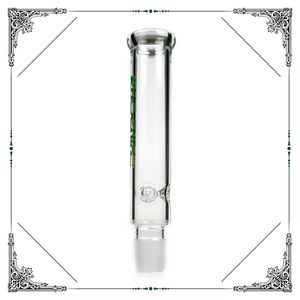 Smoking Pipes 9 Inches Glass extended Tube fit #34 male joint Water Pipe bongs accessories replacement top TubeQ240515