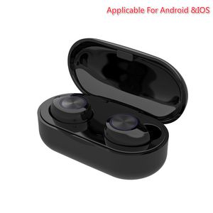 Stereo superiore TW60 Wireless Auricolari Bluetooth Touch Control V5.0 auricolari Bluetooth In-Ear Headset portatile all'ingrosso Sport