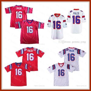 Cheap Men Replacements Movie Football 16 Shane Falco Saved by the Bell Ed Film Sewn Jerseys High Quality Free Shipping Wholesale