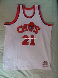Mitchell Ness M&N #21 World B Free Top jersey Sewn Mens Vest Size XS-6XL Stitched basketball Jerseys Ncaa