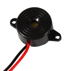 Freeshipping Newstyle 50 Pezzi / lotto Sirena elettronica 3-24 V Piezo Electronic Tone Buzzer Allarme Suono continuo Alert Buzzer Cavo da 100 mm