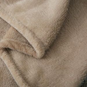 Cobertores de cor sólida flanela única cama de casal Moda Moda Multi-funcional Cobertor Condicionamento Sofá