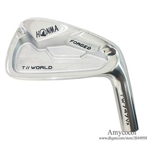 새로운 클럽 골프장 Honma TW747 VX Golf Irons 4-11 Irons Set 8pcs/Lot No Shaft Uresged Silver Clubs Irons Head 무료 배송