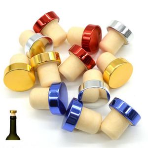 Beer Soda Cork Rubber Wine Stopper Bar Tools T-shape Bottle Cap Cover Bottle Sealing Plug Kitchen Bar Supplies