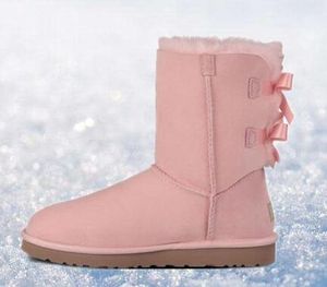 Stivali da neve con fiocco Bailey Bowknot da donna Moda Donna Bambini Bambini Bailey Boot Shoe