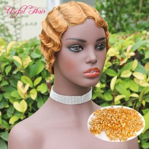 Brazilian Wig Elegant Short Wigs Human Hair Wigs for White Women Wig Kinky Curly Human Hair Wig Preplucked Human Wigs for Black Marley