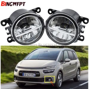 2 sztuk / para mgła lampy montaż super jasny led światła przeciwmgielne światło halogenowe 55W dla Citroen C4 Picasso / C4 Grand Picasso 2006-2017