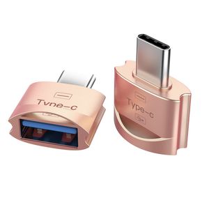 Convertitore OTG Type-C da USB 3.1 USB-C maschio a USB 3.0 femmina in lega di zinco