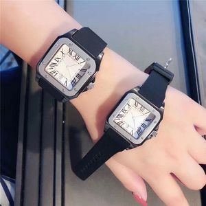 Nowe przybysze oglądają modę Wysokiej jakości stalowe męskie kobiety w stylu kwarcowym zegarki luksusowe zegarek ca073