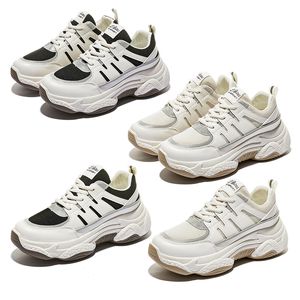kvinnor gammal pappa skor färg trippel vit svart mode andningsbar bekväm tränare sport designer sneakers storlek 35-40