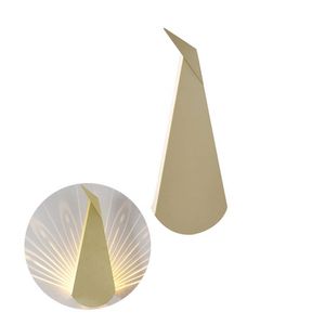 Minimalistiska inomhusväggslampor med byte Dekorativ sängvägg SCONCE LAMPPLUG IN Peacock Metal Base Wide 5.5 i hög 14.17in