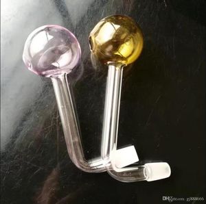 Цвет по прямым угловым пузырькам стеклянные бонги аксессуары, стеклянные курительные трубы красочные мини-разноцветные ручные трубы
