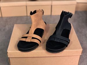 Designer Sandal Black Slide Fashion Women Slipper Platform Sandale 5 Color Women Designer Sandals Beach Slip-on Shoes Leather Rubber with box