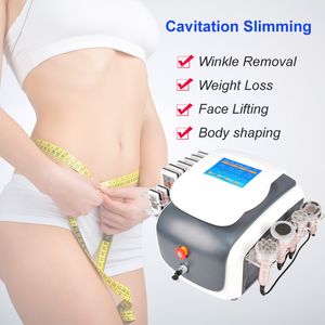 Ny kavitation vakuumutrustning diod lipo laser kuddar ultraljudsfett borttagning maskin kavitation rf bantning maskin hem ues