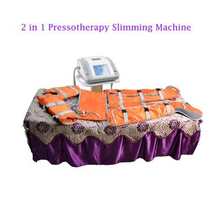 HOT ! 2 In1 Far Infrared Pressotherapy slimming Sauna blanket Air Pressure Lymph Drainage Body Slim Machine