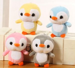 4 colori poco carino 10 cm circa bambole animali piccolo pinguino peluche peluche regalo giocattoli per bambini