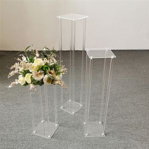 8pcs acrylic holder display rack for wedding flower centerpieces table centerpieces cake holder backdrops road lead walkway stage decoration