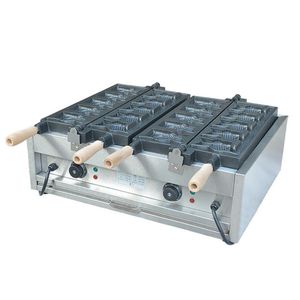 뜨거운 판매 110V/220V 상업적인 붙지 않는 Taiaki 기계 스테인리스 물고기는 케이크 제작자 식사 장치를 형성했습니다