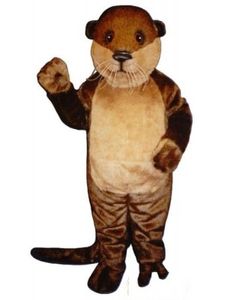 Personalizado marrom Nutra Mascot Costume Character Costume Adult Size frete grátis