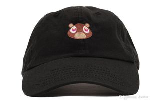 Kanye West Ye Bear Dad Hat Mooie Baseball Cap Zomer Voor Mannen Dames Snapback Caps Unisex Exclusive Release Hip Hop Hot Style Hat