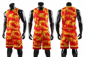 Koszulki na zewnątrz Koszulki do koszykówki Dostosowany koszykówki Odzież męska Mesh Performance Design Custom Basketball Koszulki online Zestawy z szorty