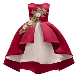 Abiti da ragazza di fiori Abiti da sposa per bambina Abiti estivi Boutique Abbigliamento per bambini Principessa Abbigliamento per bambini Outits Abiti da ballo per feste LF030B